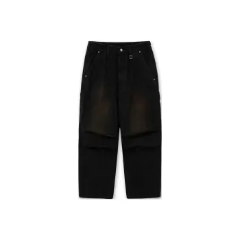 WOOYOUNGMI SS25 Jeans Men's Black
