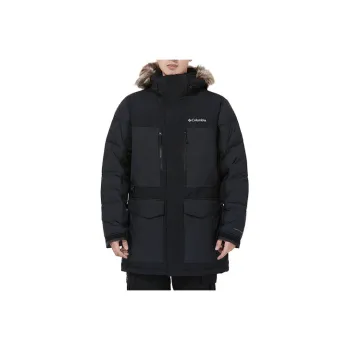 Columbia Parka Coats Men Black