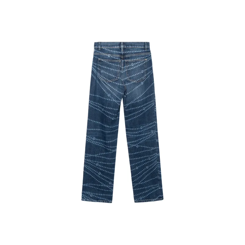 CHANEL Jeans Women's Blue-1