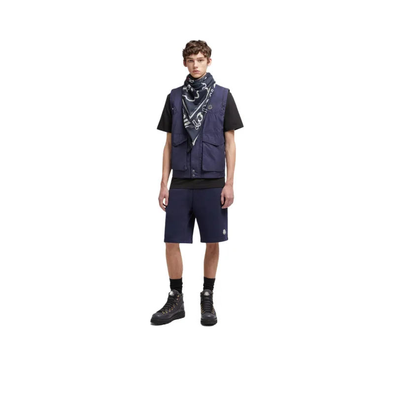 Moncler X Mercedes Benz Nigo Cotton Shorts-2