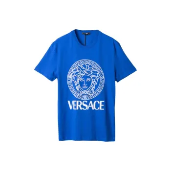 VERSACE T Shirts Men Blue