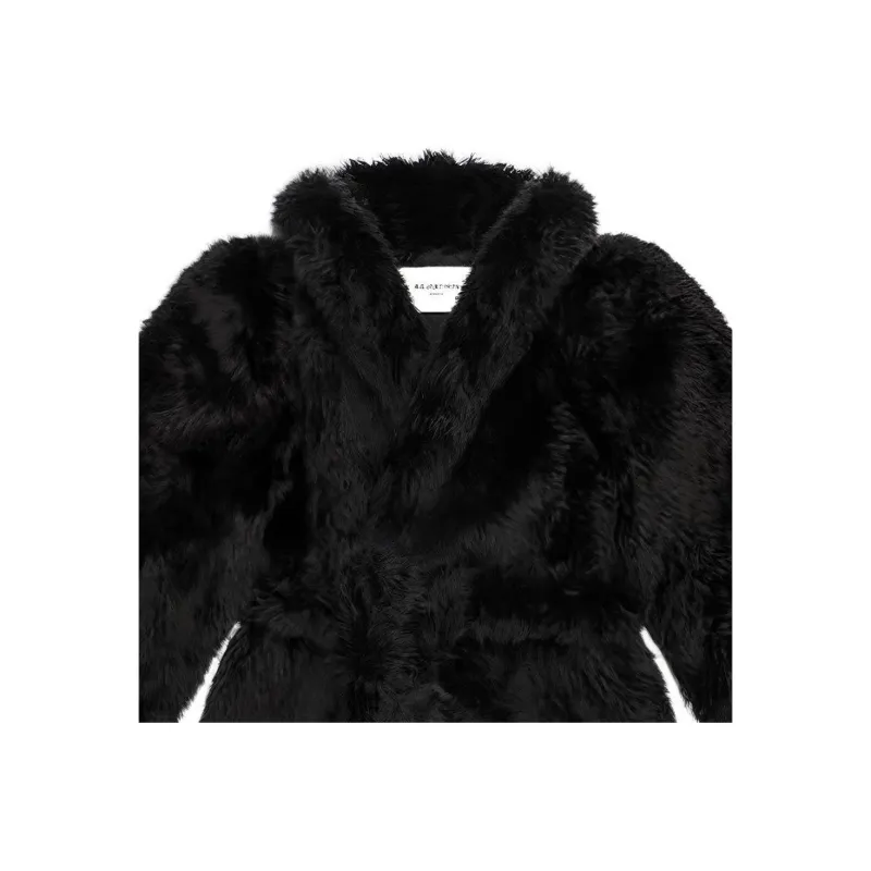 Balenciaga Teddy Sleeve Jacket 'Black'-4