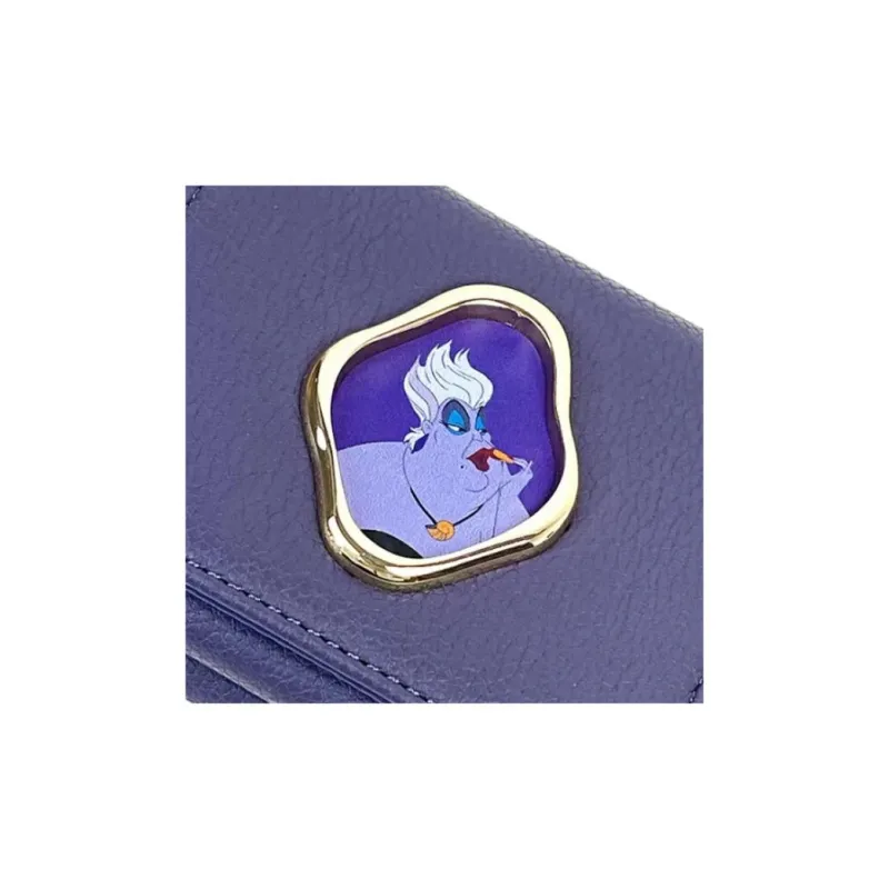 Disney Synthetic Leather Wallet Mini Women's Purple-4
