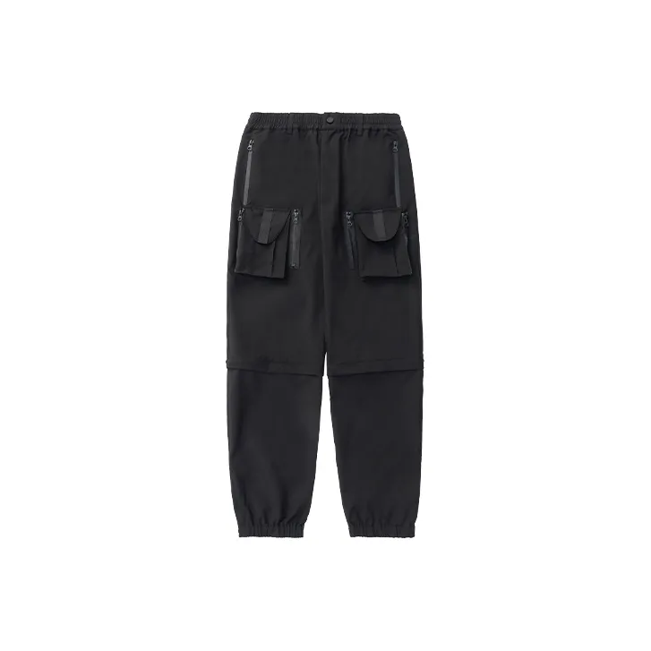 MEDRIA Jogger Casual Pants Unisex Black-0