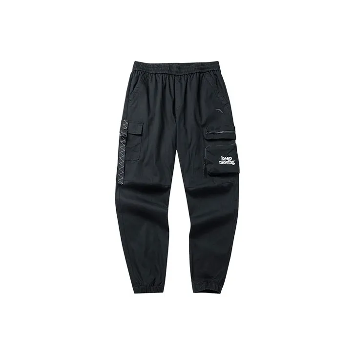 Anta Bastard Casual Pants Men's Black-0