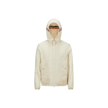 Moncler Zip Up Drawstring Hooded Jacket