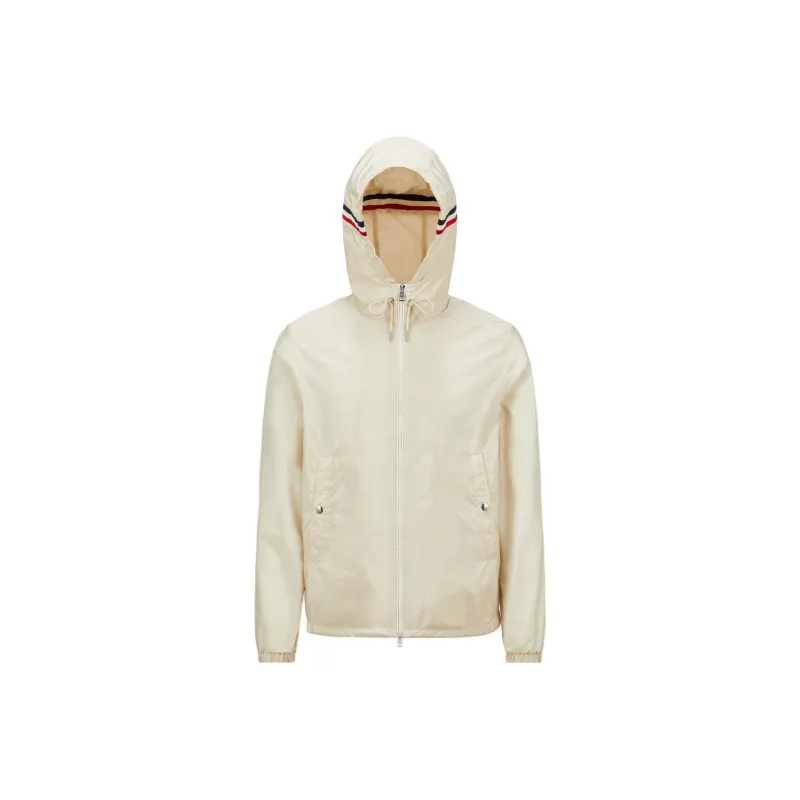 Moncler Zip Up Drawstring Hooded Jacket-0