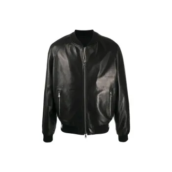 BALMAIN Logo trim Bomber Jacket