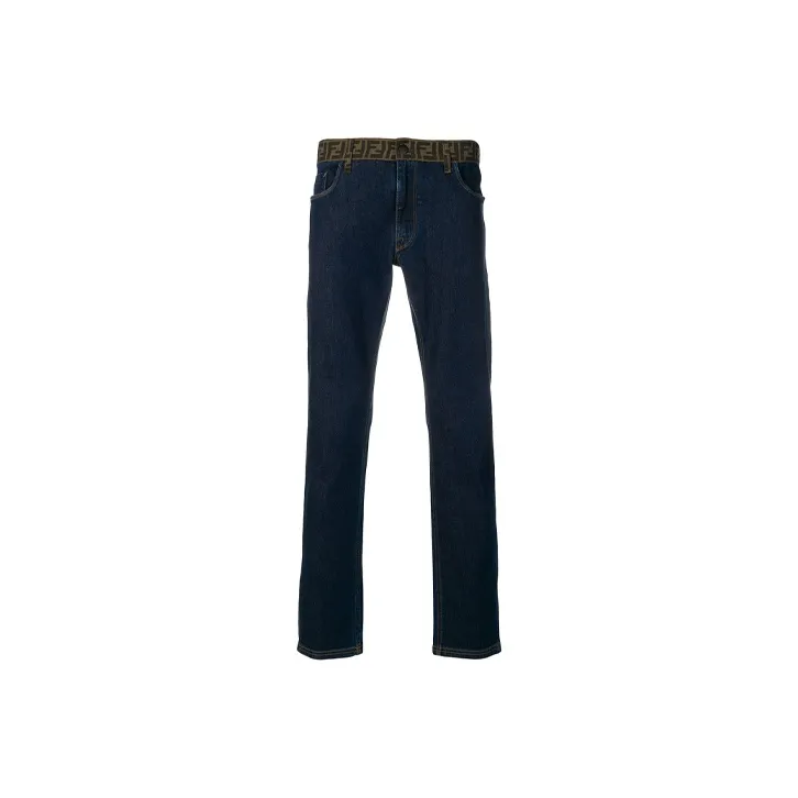 FENDI Jeans Men Blue-0