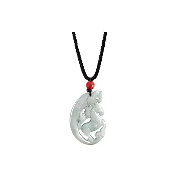 HUISHI Glutinous Jade Necklaces Unisex