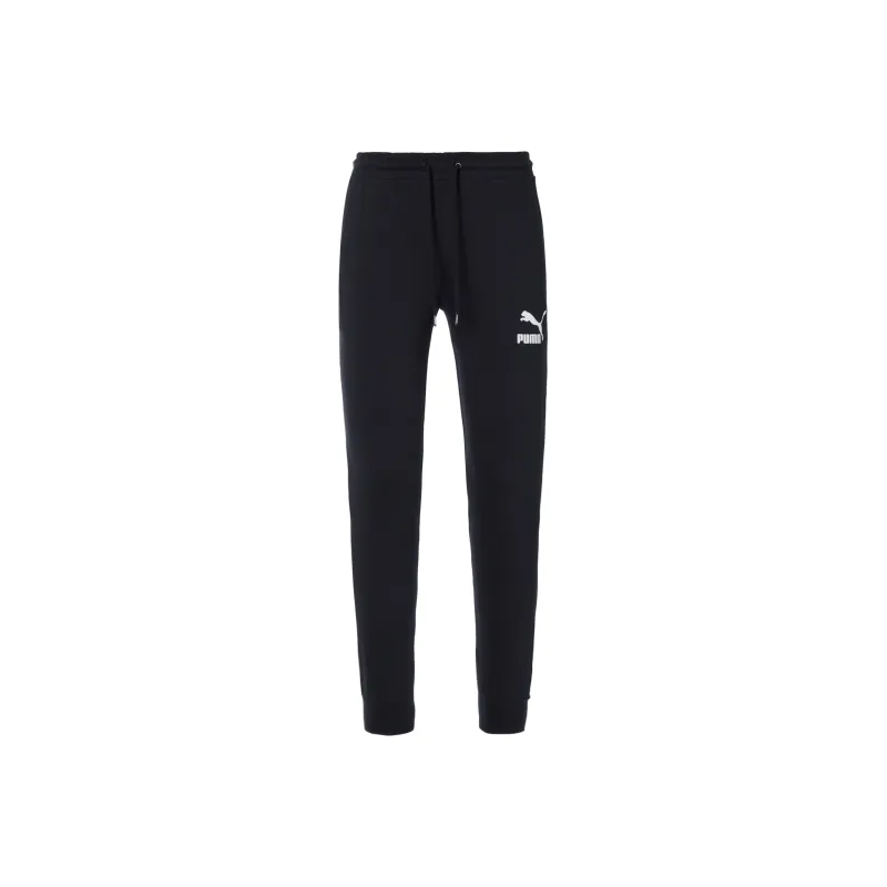 PUMA Knitted Sweatpants Men's Black-0