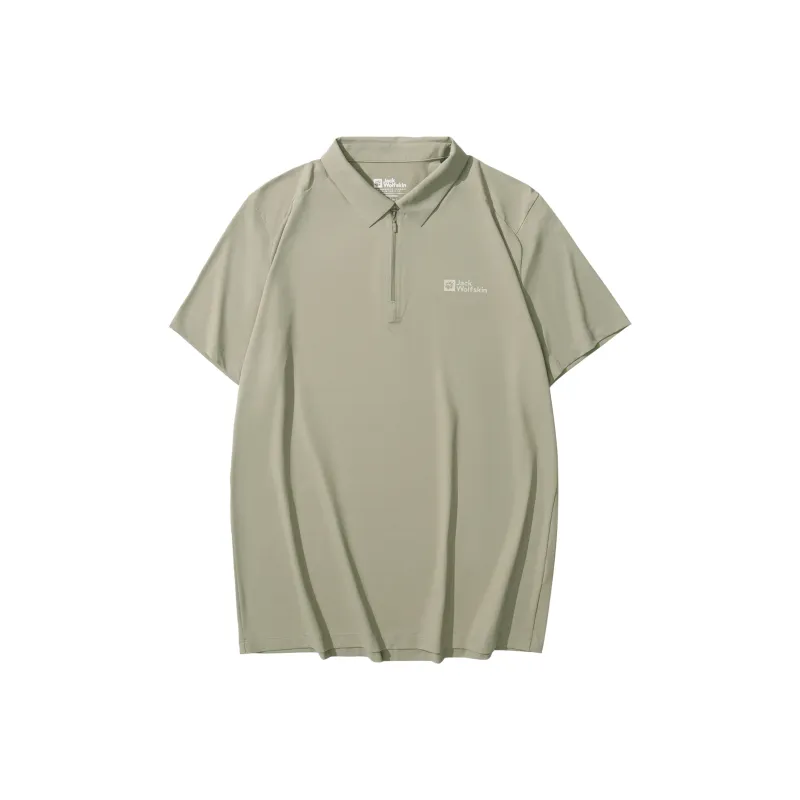 Jack Wolfskin NEW HIKING Polo Shirt Men's Midnight Dark Blue-5