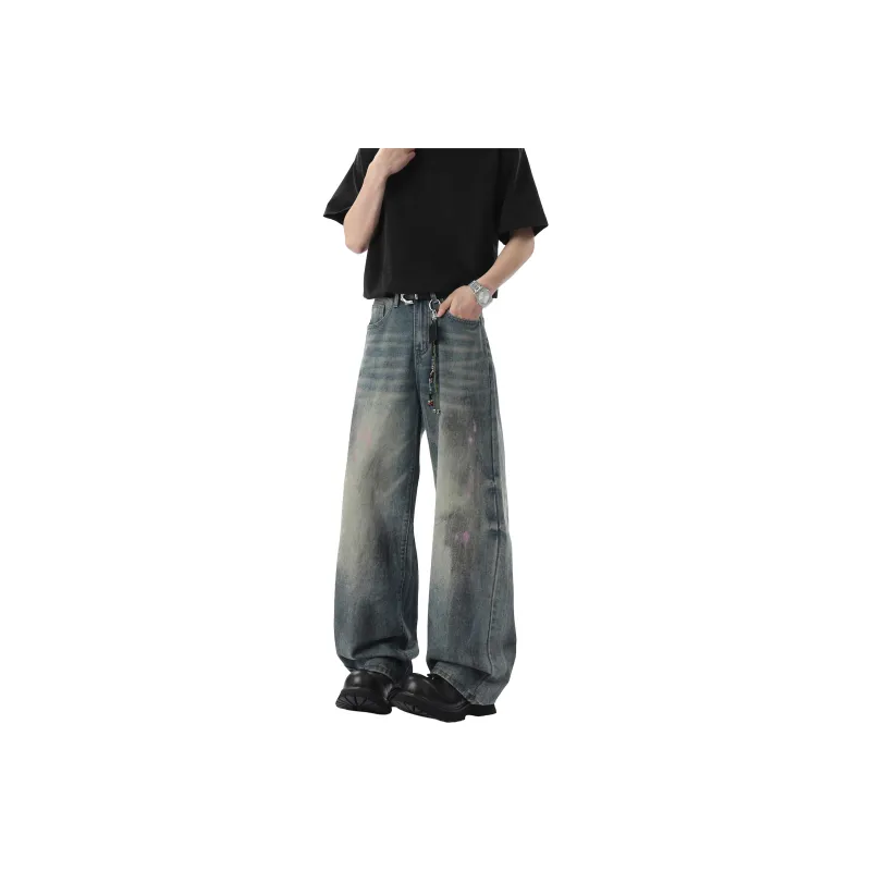 H.V.G.A Jeans Unisex Vintage Blue-0