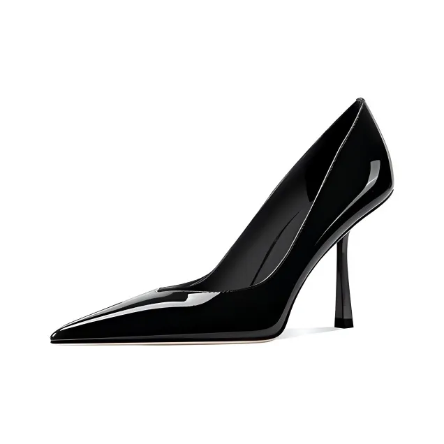 Yang Nianhua Slim Heel High Heels Women's-0