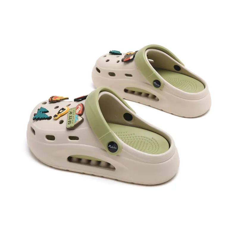 Mulinsen Clogs Women's Khaki Green-4