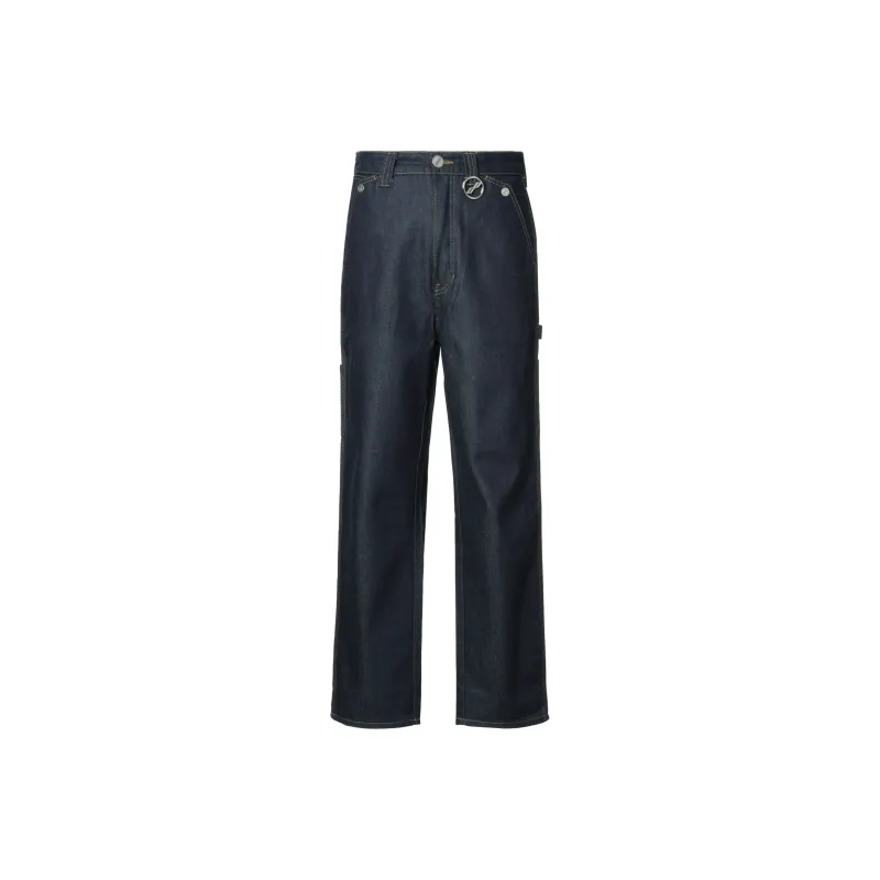 WE11DONE Jeans Men Dark Blue-0