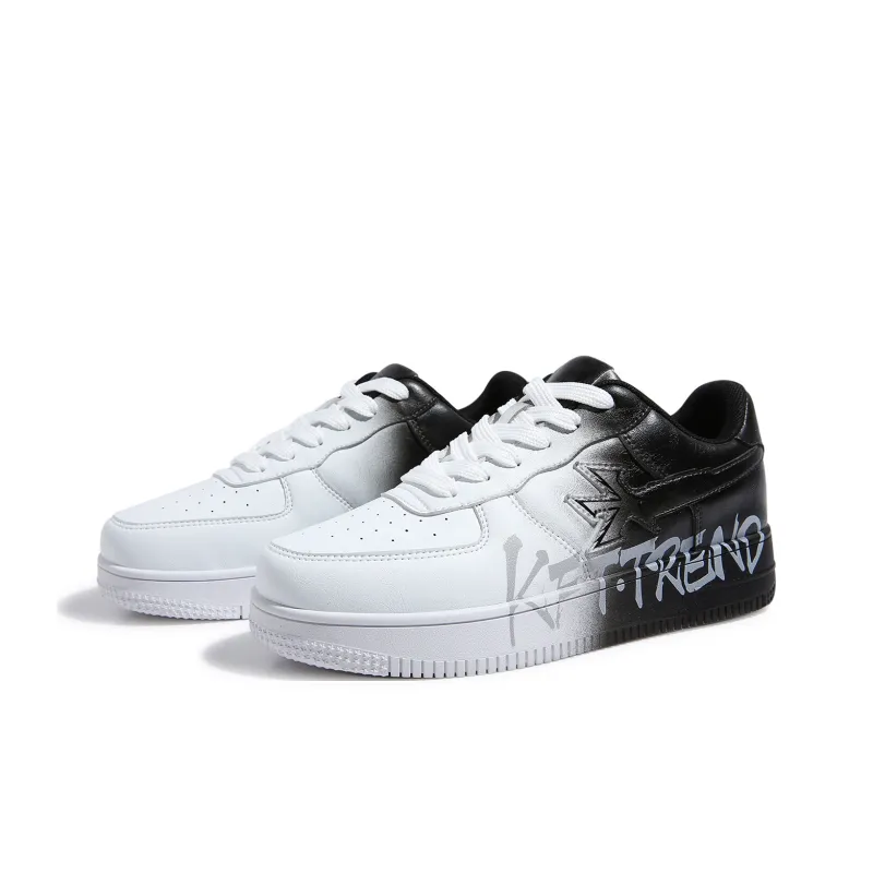 KFT Anti-Slip And Wear-Resistant Lightweight Height Increasing Low-Top Skateboard Shoes Unisex-15