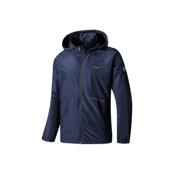 Erke Trench Coats Men Blue Black