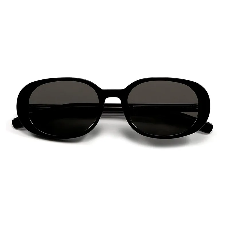BOELEO Plate Frame Oval Sunglasses Women's-1