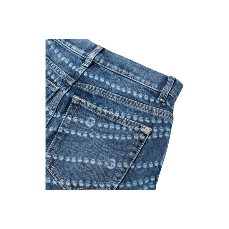 CHANEL Jeans Women's Blue-4