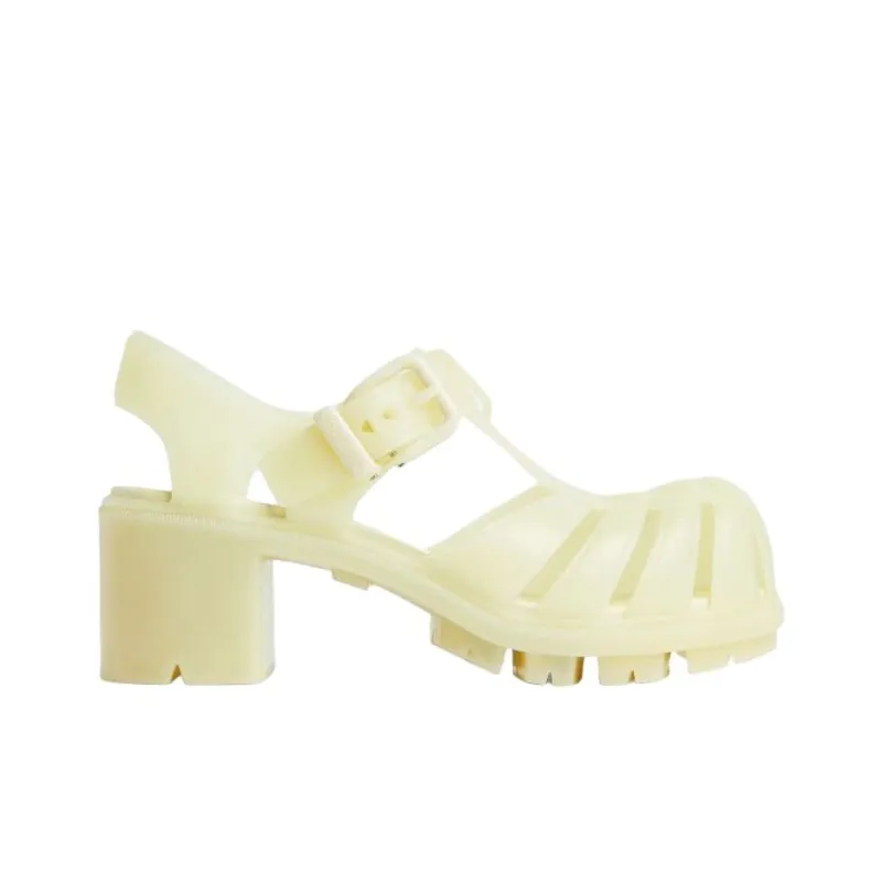 Bottega Veneta Gertie Roman Sandals 5cm Women's Yellow-1