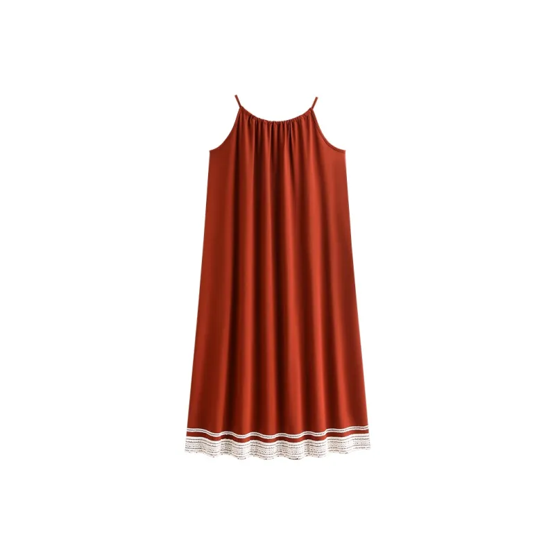 Yue Nei Nightgown Women's Ancora Red-0