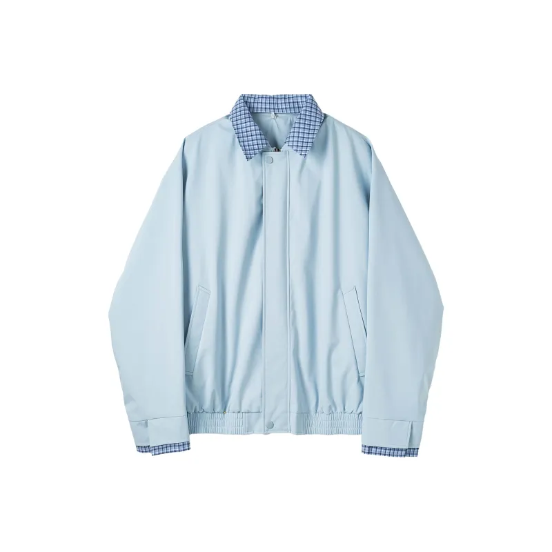 MKZA Jackets Coats Unisex Dark Blue-7