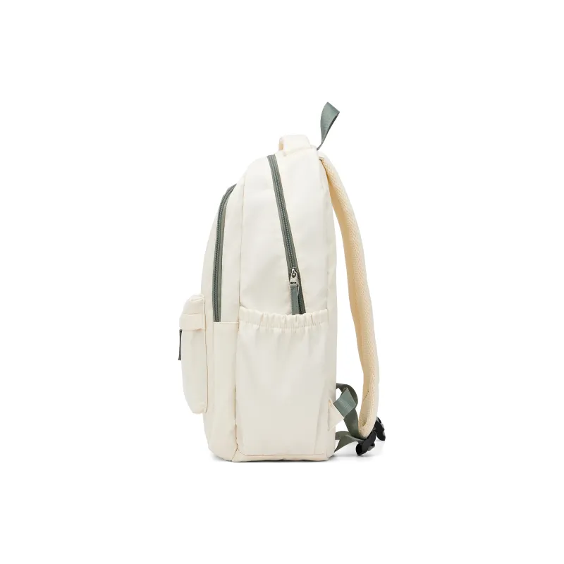 KEYSTREET Fabric Backpack Unisex Ecru/Classic Black/Haze Blue/Mint Green-30