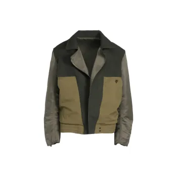 Yohji Yamamoto FW24 Ground Y Jackets & Coats Unisex Khaki Green