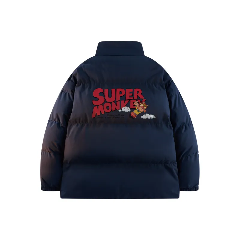 VniVerseVClub Puffer Jacket Unisex White-11