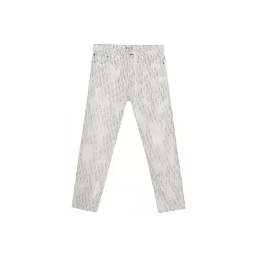 DIOR Quarterly New Products Jeans Men White