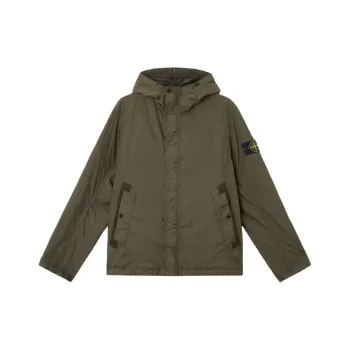 STONE ISLAND Compass Patch Hooded Jacket