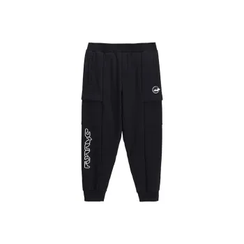 FUN X Snoopy Cargo Pants Unisex Black