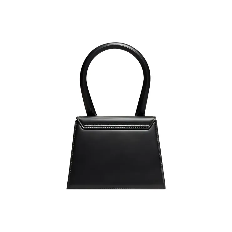 Jacquemus Le Chiquito Leather Shoulder Bag, Crossbody Bag, Handbag Women's Black-2
