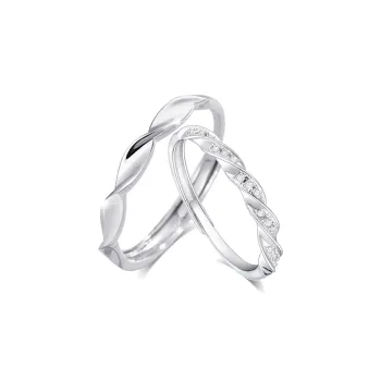 KUMET Sterling Silver Rings Unisex