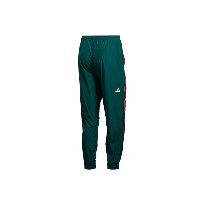 Adidas Knitted Sports Pants Men's Green-0