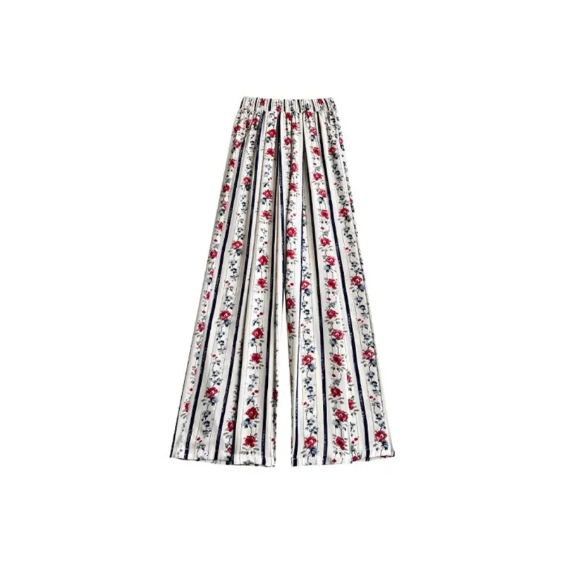 Ning Cai Yuer Casual Pants Women's Rose-1