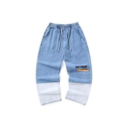 Bt Straight Jeans Unisex Denim Blue