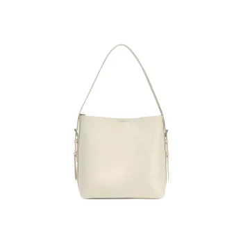 ZARA PU Bucket Bag, Shoulder Bag, Crossbody Bag, Handbag Mini Women's Raw White