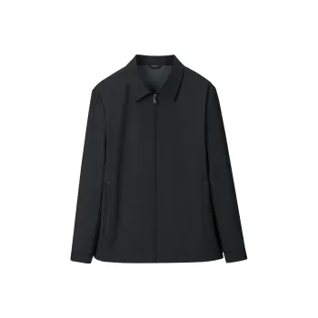 HLA Jackets Men Navy Blue 80
