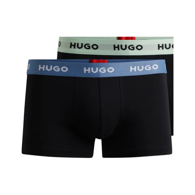 HUGO BOSS Logo waistband Boxers Set Of Three-2