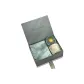 Lotus Shadow Clear and Refined Silk Scarf+Ceramic Cup+Fan+Box