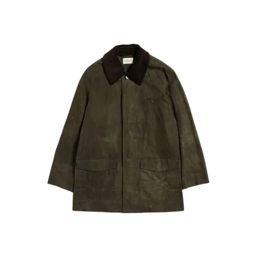 HOLZWEILER SS25 Jackets Coats Men's Dark Green