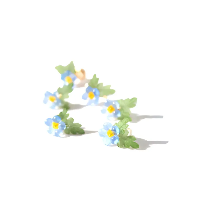 HOLLY RYAN Ins Niche Design Sweet Style Fresh Earrings Women's-0