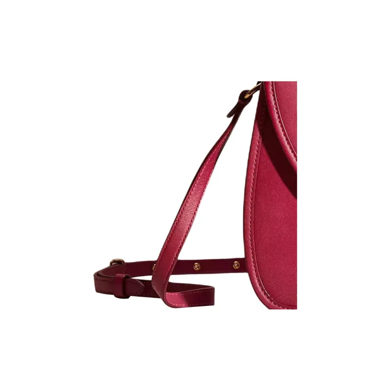 COACH Turnlock Glove Tanning Shoulder Bag Crossbody Bag Small Size Women's Brass Wildflower-2