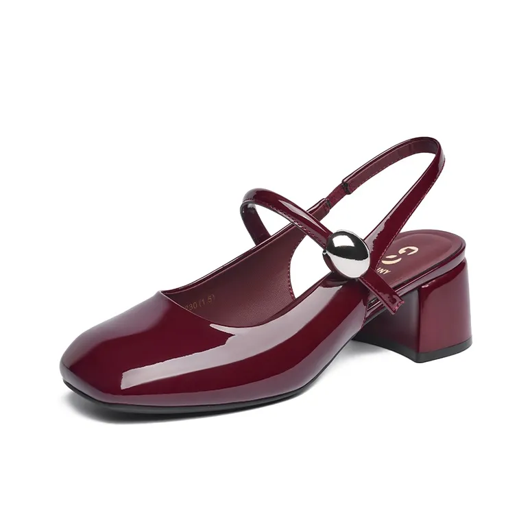 JOSINY Chunky Heel High Heels Women's-6