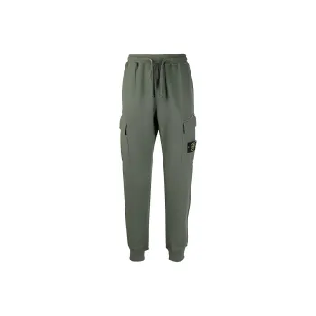 STONE ISLAND Cargo Pants Men Army Green