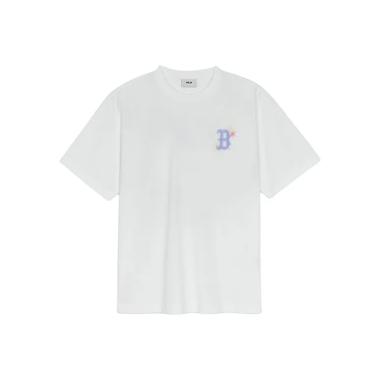 MLB Boston Red Sox T Shirt Unisex Ecru-0