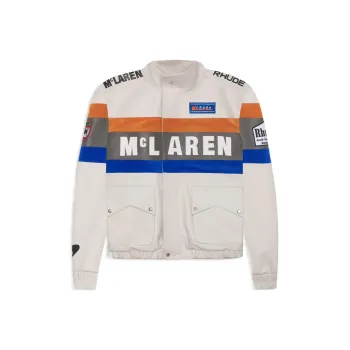 RHUDE X McLaren Leather Rhacing Jacket