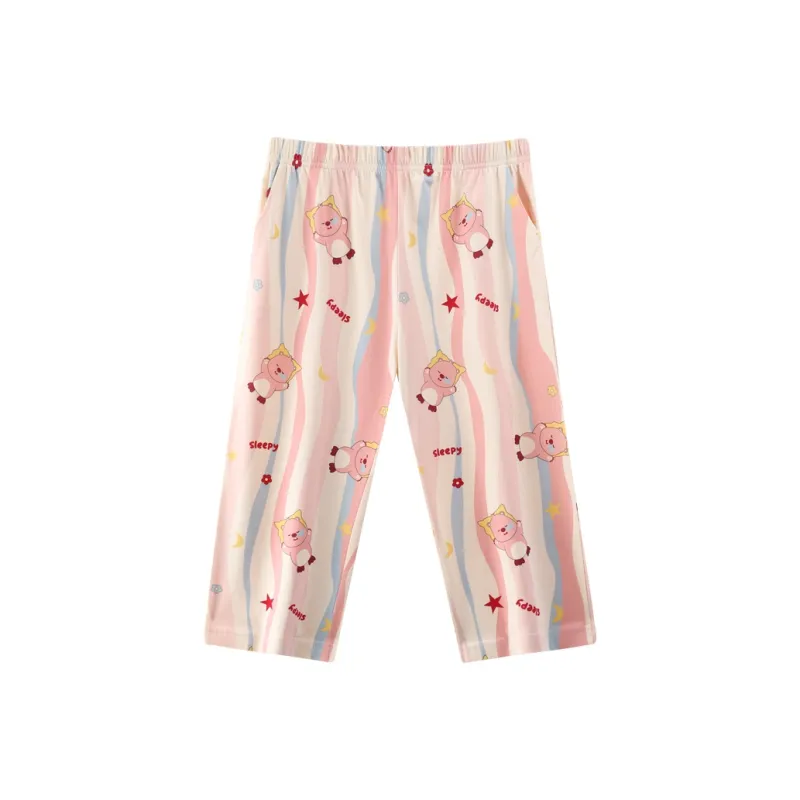 MADALLO Pajama Pants Women's Pink-0